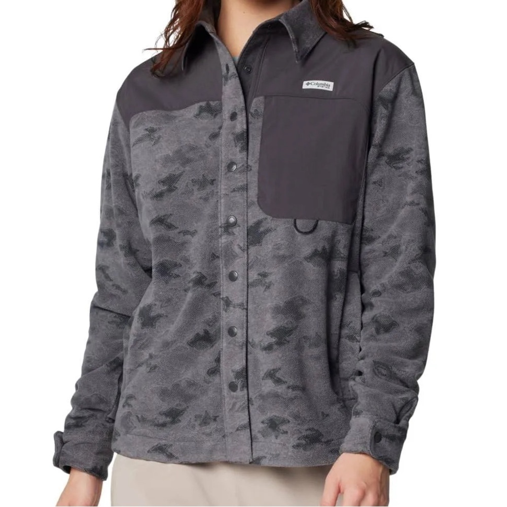 Columbia Women's PFG Uncharted Fleece Overshirt